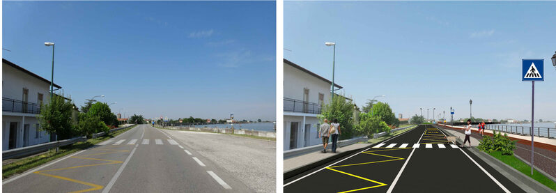 rendering nuova ciclabile